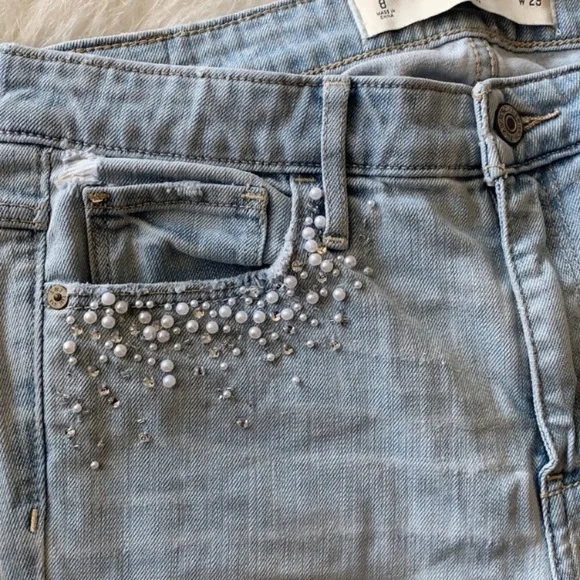 Abercrombie & Fitch | bead embellished skinny jean pant - Picture 4 of 14